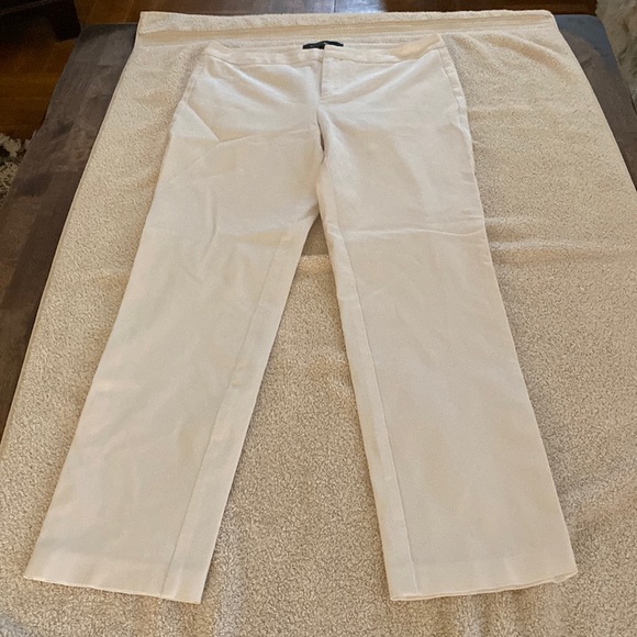 Kobi Halperin from Bloomies stunning white cotton blended luxury stretchy pants - Picture 2 of 12